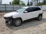 2014 Jeep Cherokee Latitude White vin: 1C4PJLCS4EW103002