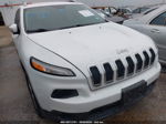 2014 Jeep Cherokee Latitude White vin: 1C4PJLCS4EW292878