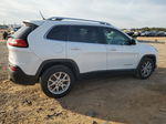 2015 Jeep Cherokee Latitude White vin: 1C4PJLCS4FW612055