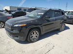 2015 Jeep Cherokee Latitude Черный vin: 1C4PJLCS4FW643497