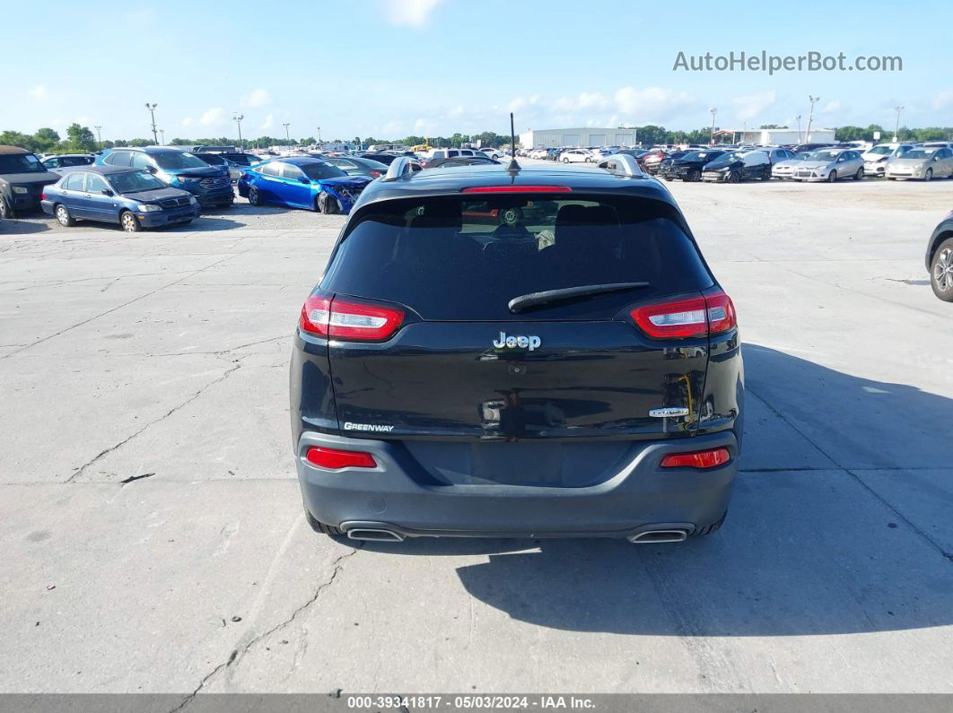 2016 Jeep Cherokee Latitude Black vin: 1C4PJLCS4GW138318