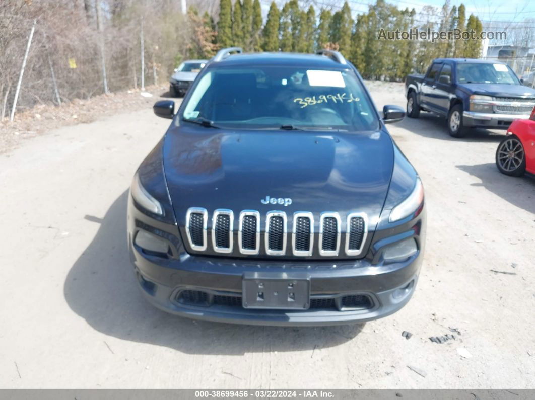 2014 Jeep Cherokee Latitude Black vin: 1C4PJLCS5EW105812