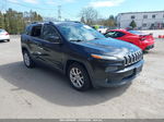 2014 Jeep Cherokee Latitude Black vin: 1C4PJLCS5EW105812