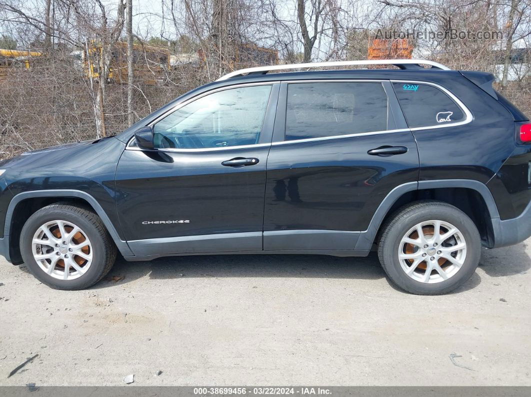 2014 Jeep Cherokee Latitude Black vin: 1C4PJLCS5EW105812