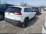 2014 Jeep Cherokee Latitude White vin: 1C4PJLCS5EW139152