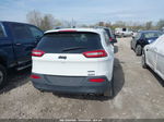 2014 Jeep Cherokee Latitude White vin: 1C4PJLCS5EW139152