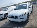 2014 Jeep Cherokee Latitude White vin: 1C4PJLCS5EW139152