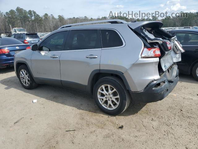 2014 Jeep Cherokee Latitude Серебряный vin: 1C4PJLCS5EW244953