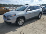 2014 Jeep Cherokee Latitude Серебряный vin: 1C4PJLCS5EW244953