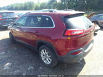 2014 Jeep Cherokee Latitude Красный vin: 1C4PJLCS5EW314578