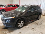 2014 Jeep Cherokee Latitude Черный vin: 1C4PJLCS6EW186738