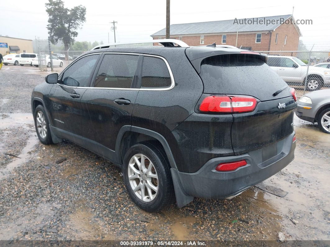 2015 Jeep Cherokee Latitude Black vin: 1C4PJLCS6FW771112