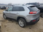 2014 Jeep Cherokee Latitude Серебряный vin: 1C4PJLCS8EW287361