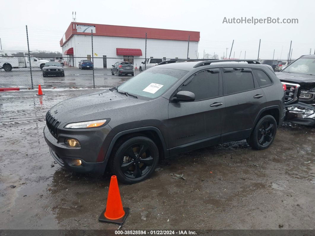 2016 Jeep Cherokee Altitude Gray vin: 1C4PJLCS9GW137956