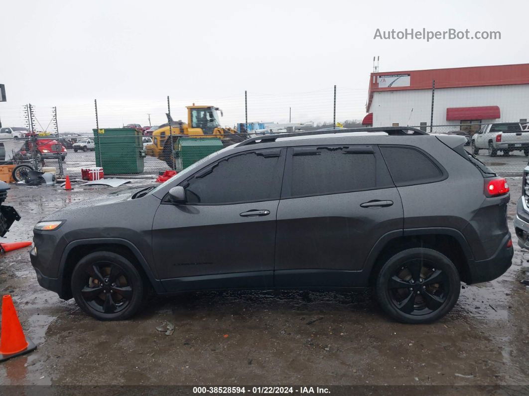 2016 Jeep Cherokee Altitude Gray vin: 1C4PJLCS9GW137956