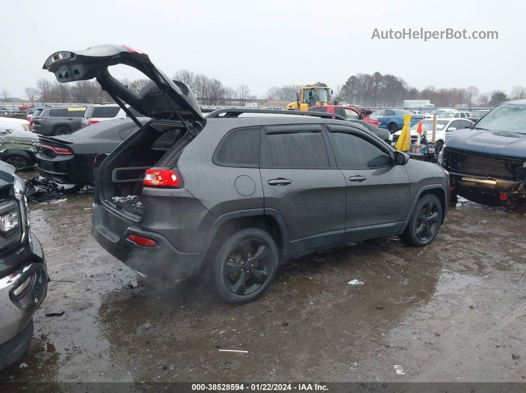 2016 Jeep Cherokee Altitude Gray vin: 1C4PJLCS9GW137956