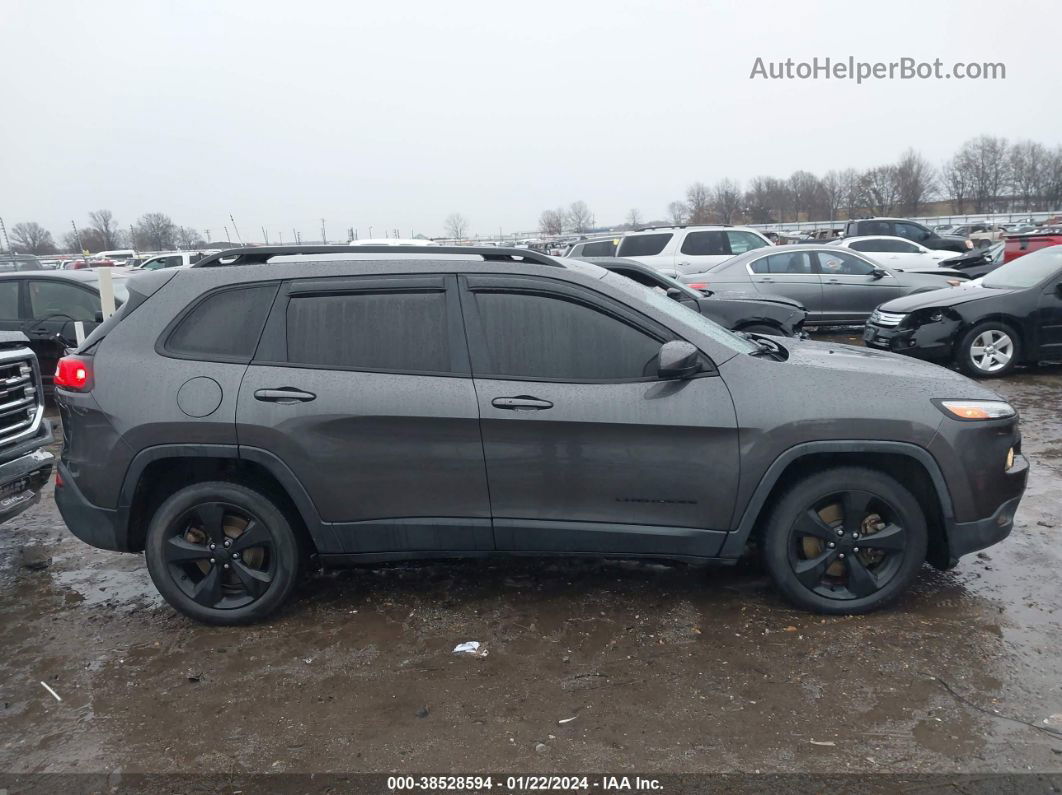 2016 Jeep Cherokee Altitude Gray vin: 1C4PJLCS9GW137956