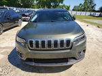 2019 Jeep Cherokee Latitude Green vin: 1C4PJLCX0KD110807