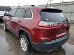 2019 Jeep Cherokee Latitude Burgundy vin: 1C4PJLCX0KD264367