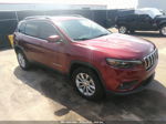 2019 Jeep Cherokee Latitude Burgundy vin: 1C4PJLCX1KD111111