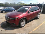 2019 Jeep Cherokee Latitude Burgundy vin: 1C4PJLCX1KD111111