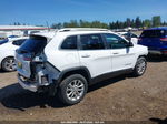 2019 Jeep Cherokee Latitude Fwd White vin: 1C4PJLCX2KD111117