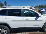 2019 Jeep Cherokee Latitude Fwd White vin: 1C4PJLCX2KD111117