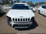 2019 Jeep Cherokee Latitude Fwd White vin: 1C4PJLCX2KD111117