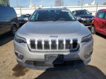 2019 Jeep Cherokee Latitude Silver vin: 1C4PJLCX2KD190580