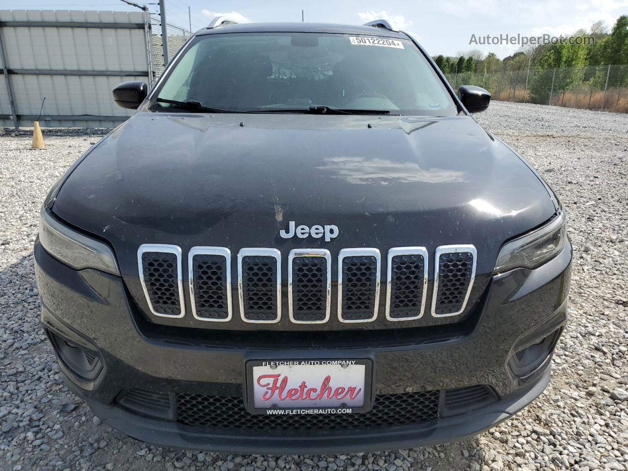 2019 Jeep Cherokee Latitude Black vin: 1C4PJLCX5KD144421