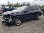 2019 Jeep Cherokee Latitude Black vin: 1C4PJLCX9KD242285