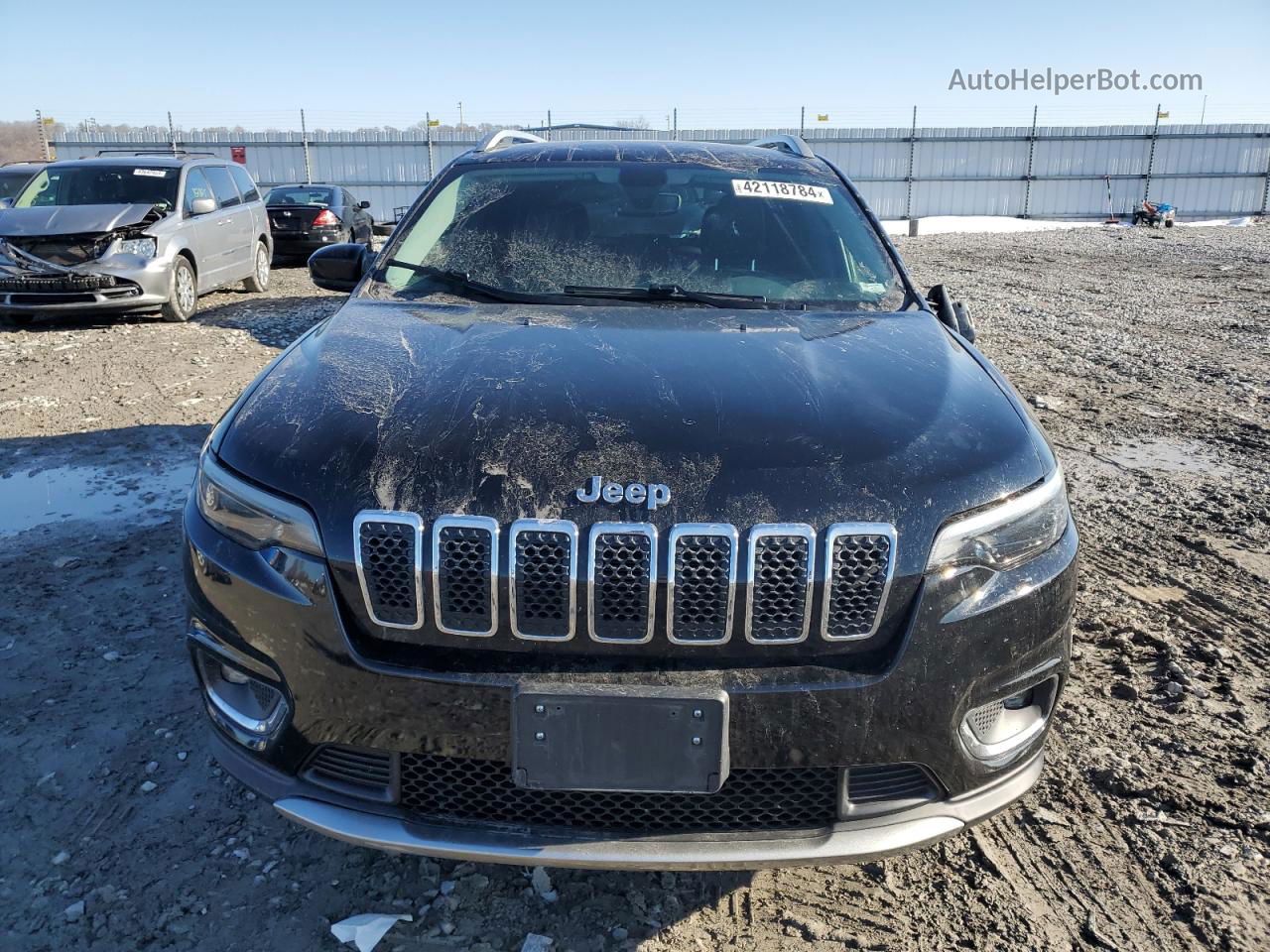 2019 Jeep Cherokee Limited Black vin: 1C4PJLDB0KD357067