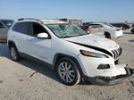 2016 Jeep Cherokee Limited White vin: 1C4PJLDB1GW158282