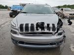 2016 Jeep Cherokee Limited Серебряный vin: 1C4PJLDB1GW200207