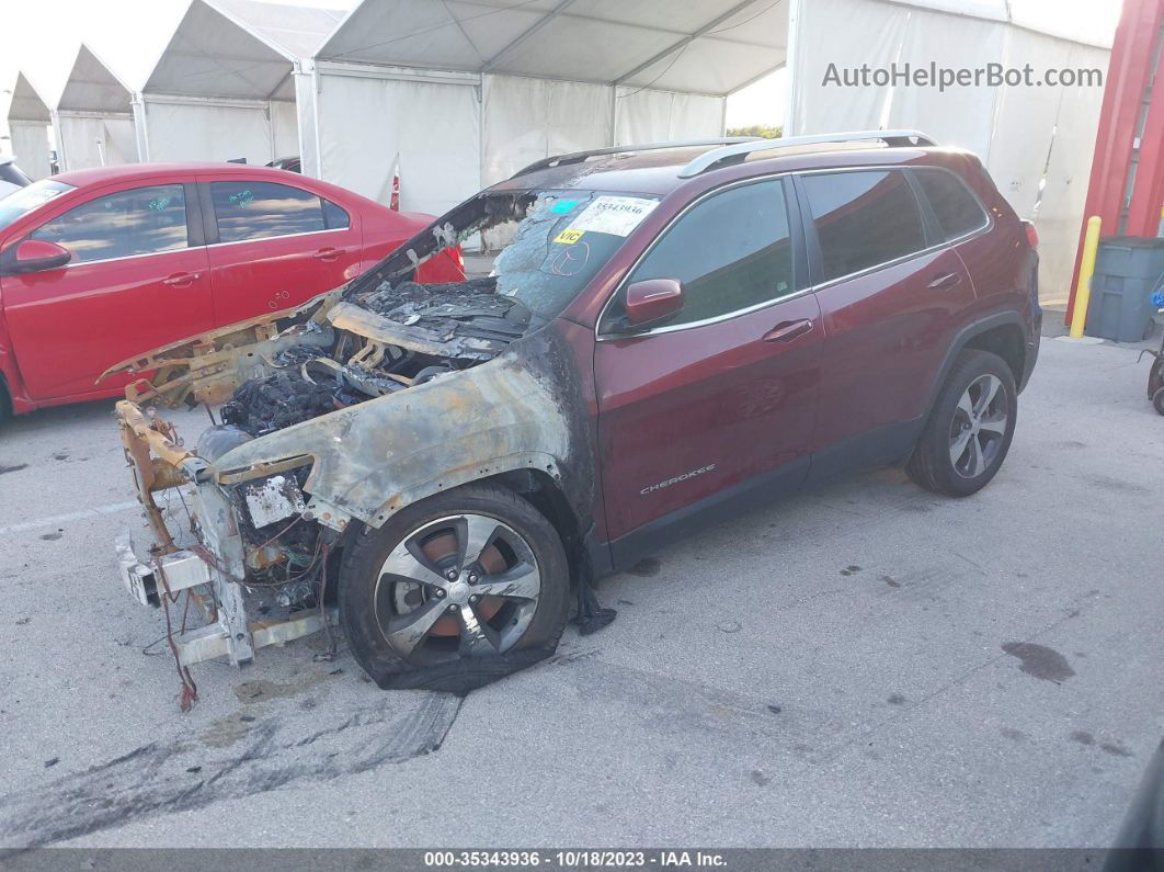 2019 Jeep Cherokee Limited Red vin: 1C4PJLDB1KD365940