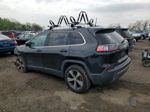 2019 Jeep Cherokee Limited Black vin: 1C4PJLDB3KD146154