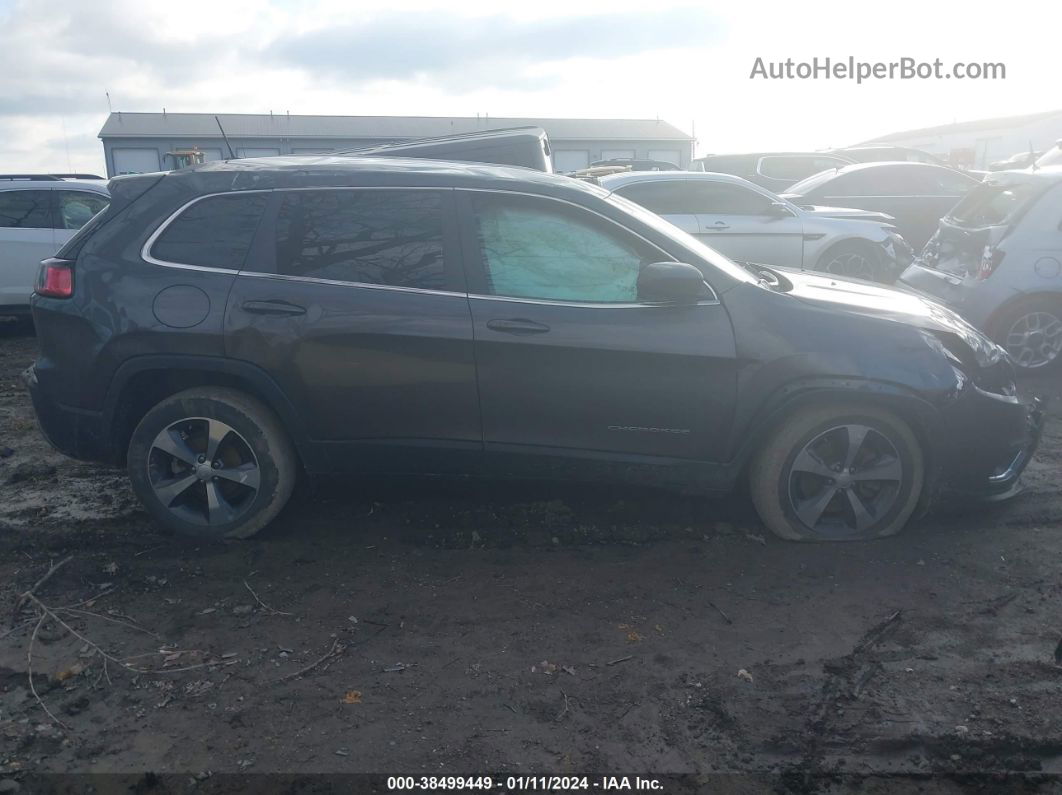 2019 Jeep Cherokee Limited Fwd Gray vin: 1C4PJLDB3KD403040