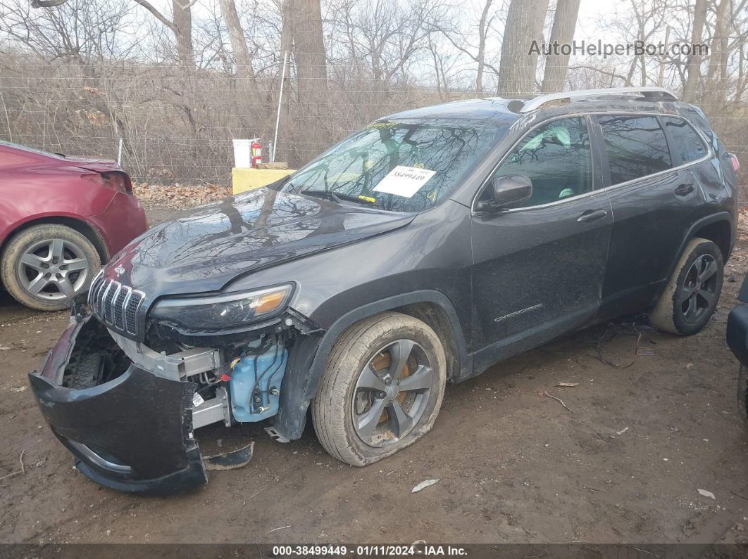 2019 Jeep Cherokee Limited Fwd Серый vin: 1C4PJLDB3KD403040