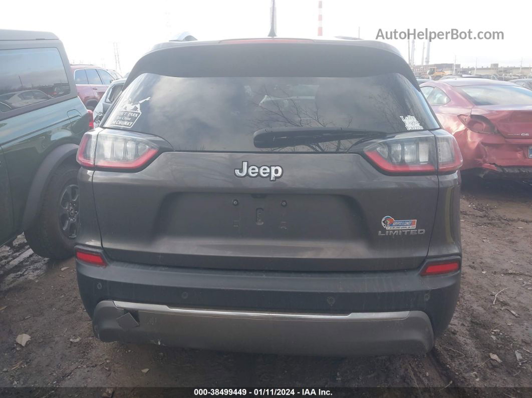 2019 Jeep Cherokee Limited Fwd Серый vin: 1C4PJLDB3KD403040