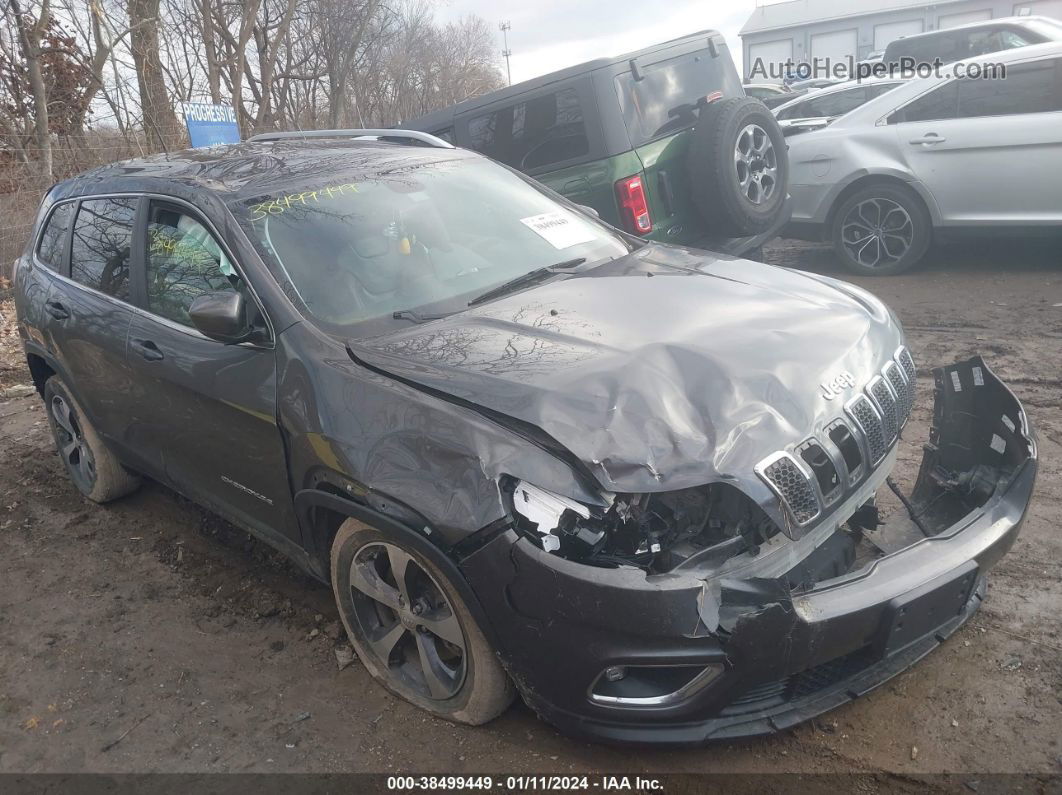 2019 Jeep Cherokee Limited Fwd Gray vin: 1C4PJLDB3KD403040