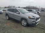 2014 Jeep Cherokee Limited Серебряный vin: 1C4PJLDB4EW154076