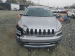 2014 Jeep Cherokee Limited Silver vin: 1C4PJLDB4EW154076