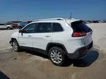 2015 Jeep Cherokee Limited White vin: 1C4PJLDB4FW762178