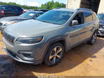 2019 Jeep Cherokee Limited Fwd Gray vin: 1C4PJLDB4KD427881