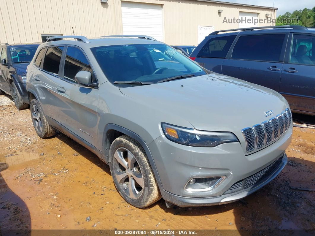 2019 Jeep Cherokee Limited Fwd Gray vin: 1C4PJLDB4KD427881