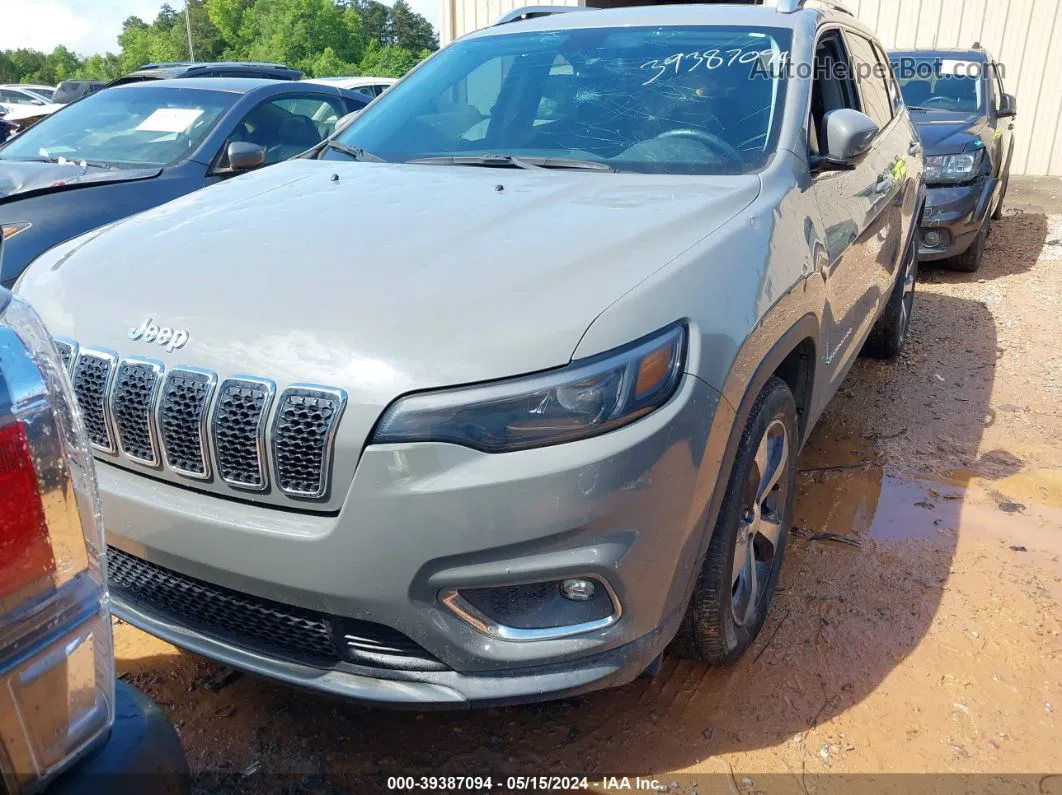 2019 Jeep Cherokee Limited Fwd Gray vin: 1C4PJLDB4KD427881