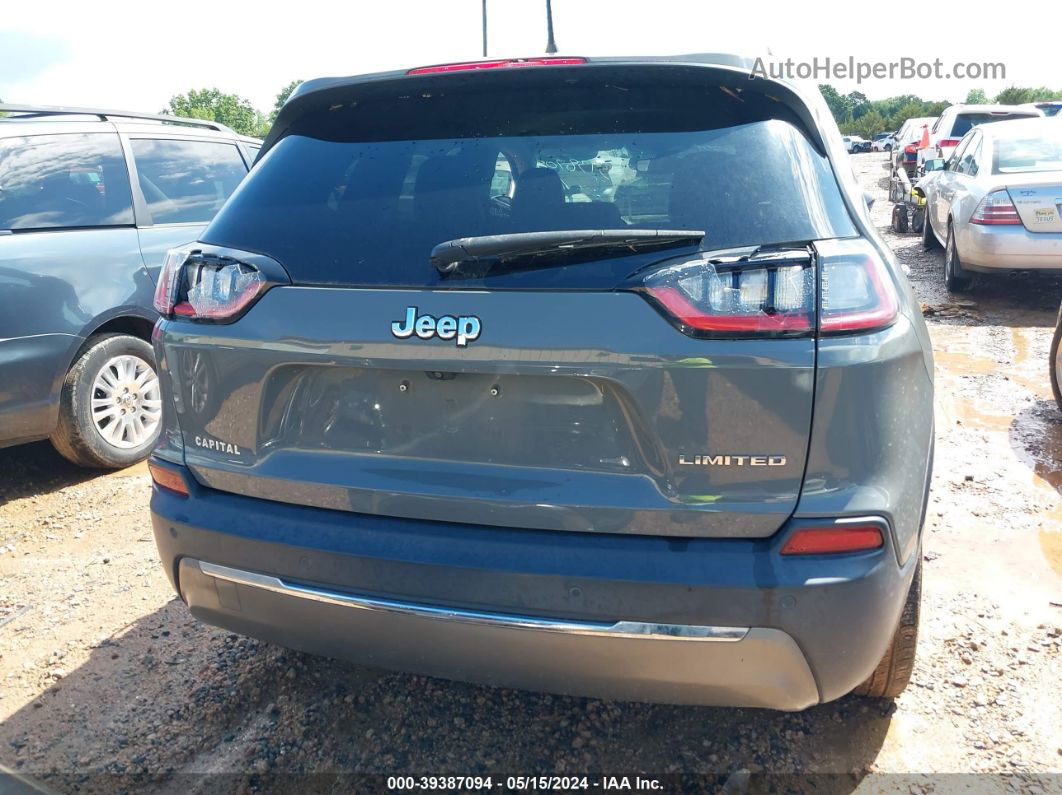 2019 Jeep Cherokee Limited Fwd Gray vin: 1C4PJLDB4KD427881