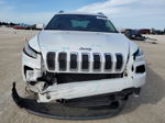 2014 Jeep Cherokee Limited White vin: 1C4PJLDB5EW227150