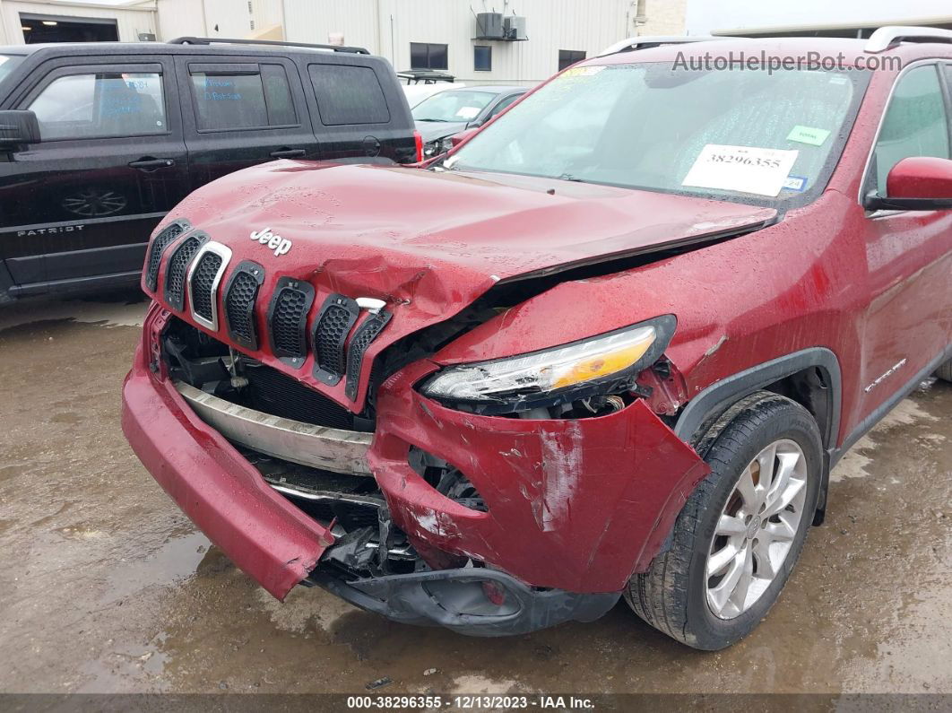 2015 Jeep Cherokee Limited Red vin: 1C4PJLDB5FW678015