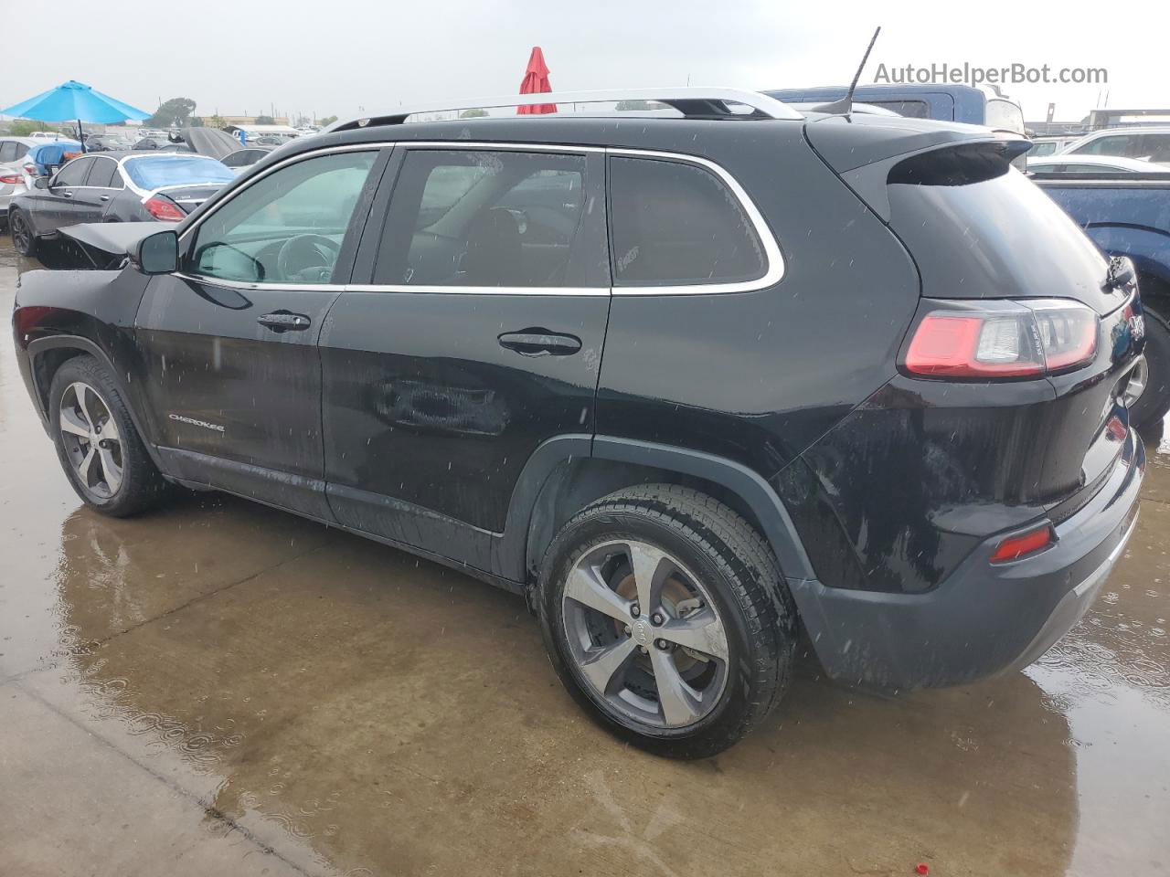 2019 Jeep Cherokee Limited Black vin: 1C4PJLDB5KD302520